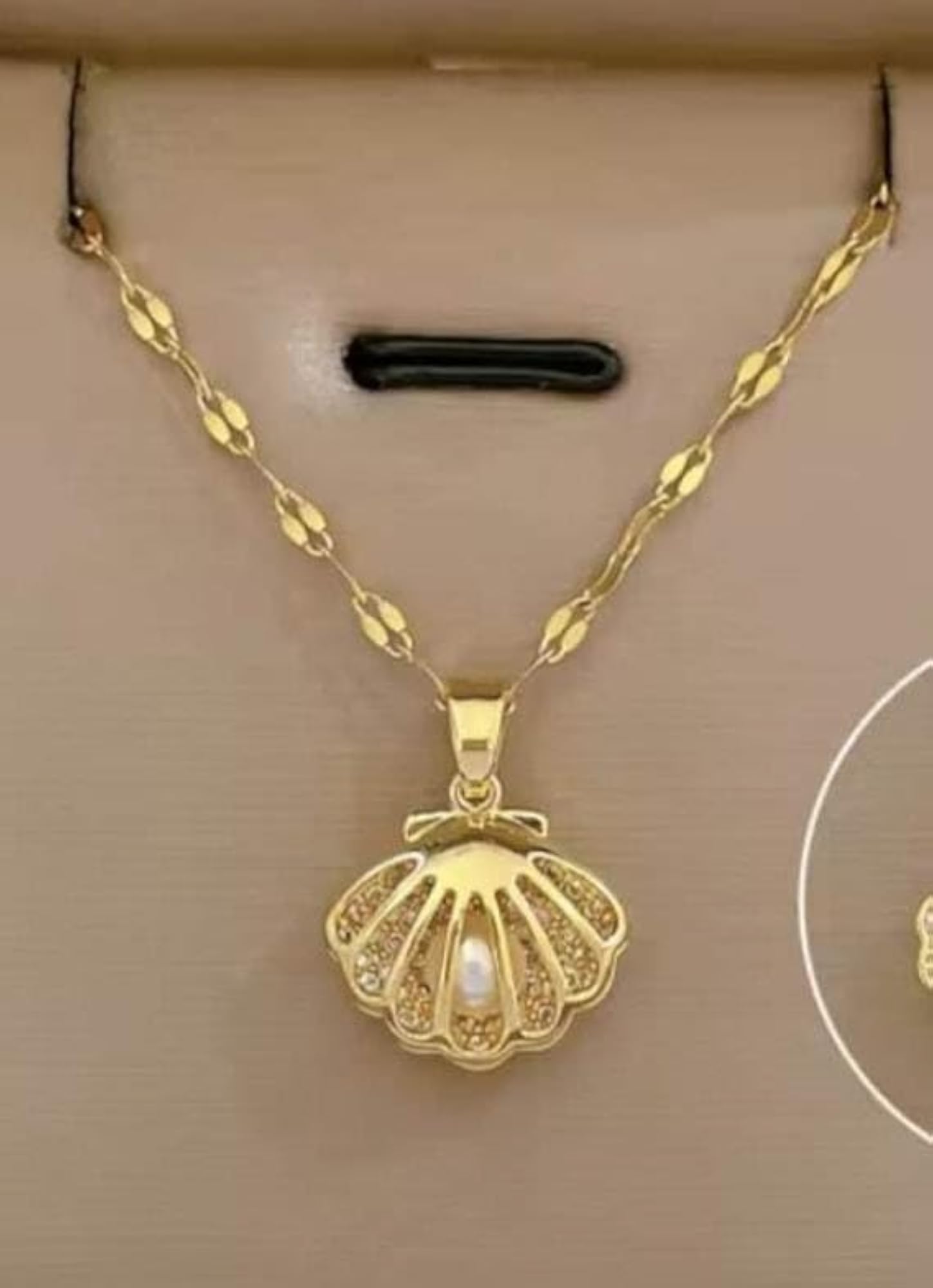Gold-Plated Pink Crystal Butterfly Pendant Necklace Combo